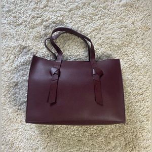 NEW Rachel Zoe Burgundy Purse Curateur
